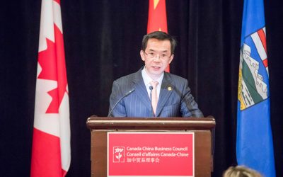 Business Luncheon with LU Shaye, Ambassador of the People’s Republic of China to Canada and Sarah Hoffman, Deputy Premier of Alberta and Minister of Health