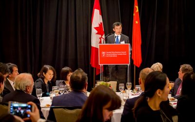 Business Luncheon with LU Shaye, Ambassador of the People’s Republic of China to Canada, and John Tory, Mayor of Toronto