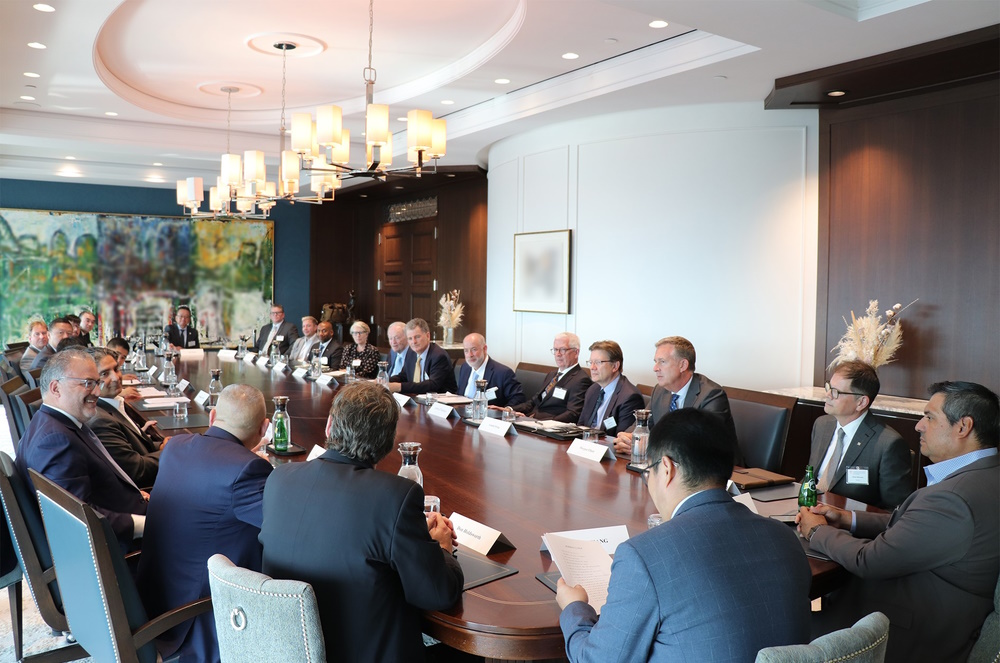 CCBC Roundtable in Toronto with China’s new Ambassador to Canada, H.E. WANG Di