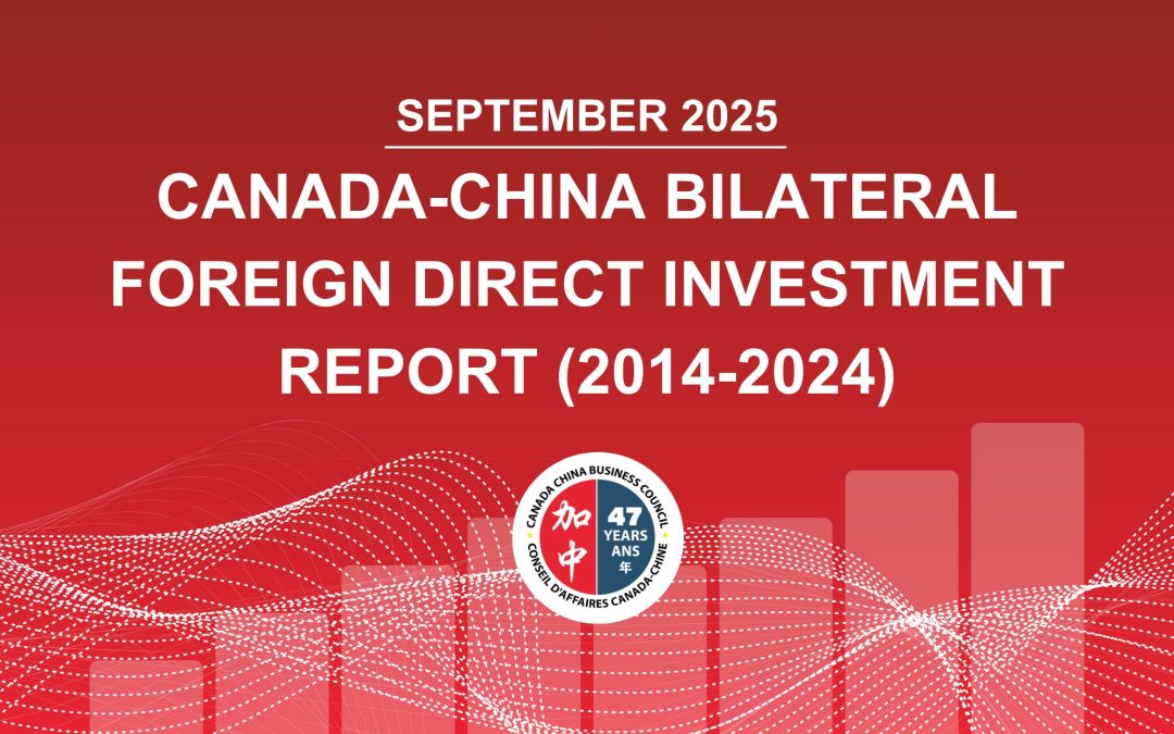 Canada-China Bilateral Foreign Direct Investment Report (2014-2024)